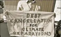  ?? AFP ?? Vulnerable countries argue that when mitigation and adaptation fail, they need support to face climate-induced losses and damages