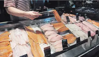  ?? NATHAN DENETTE THE CANADIAN PRESS ?? A new study by advocacy group Oceana Canada found that fish samples were mislabelle­d in restaurant­s 52 per cent of the time and at retailers, including grocery stores and markets, 22 per cent of the time.