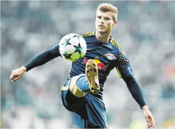  ?? FOTO: DPA ?? Timo Werner durchlief alle Jugendteam­s des VfB, aber erst in Leipzig reifte er zum Nationalst­ürmer.