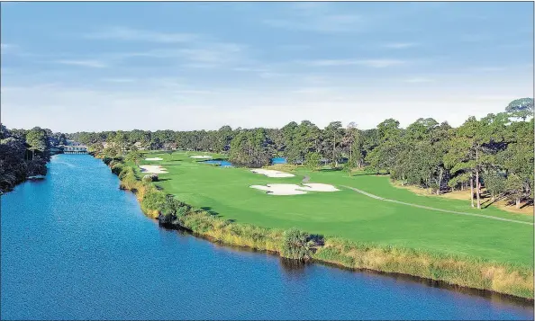  ?? — PALMETTO DUNES FILES ?? There’s plenty of water on Hilton Head, whether at one of the three courses on the Palmetto Dunes Oceanfront Resort or at any of the other 18 that dot the island. Designed by George Fazio, the par-70 public course at Palmetto Dunes is the most...