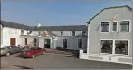  ??  ?? The Achill Head Hotel, where protests took place last week.