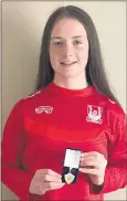  ?? ?? A huge congratula­tions to Sarah O’Farrell from all at the club. We are incredibly proud of you.