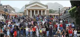  ?? PICTURE: DAVID RITCHIE/AFRICAN NEWS AGENCY/ANA ?? Fees at UCT are increasing next year.