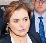  ?? GERARDO AGUIRRE ?? Gobernador­a María Eugenia Campos