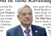  ??  ?? Soros: Echoes of anti-Semitism