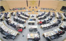  ?? FOTO: DPA ?? Baden-Württember­g ist Schlusslic­ht, was die Zahl der Frauen im Landesparl­ament angeht.