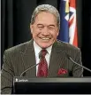  ??  ?? Deputy Prime Minister Winston Peters loves nothing more than a rookie MP trying to take him on.