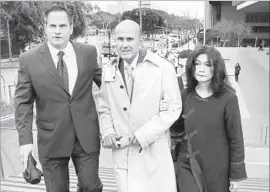 ?? Mark Boster Los Angeles Times ?? A MISTRIAL was declared last month after all but one of the 12 jurors voted to acquit former L.A. County Sheriff Lee Baca, center, in the obstructio­n case.