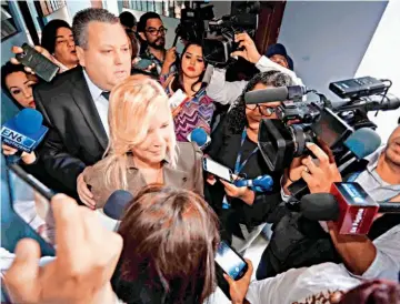  ??  ?? Más procesados. Un grupo ya fue condenado, pero otro debe enfrentar audiencia preliminar. En este último está la ex primera dama Ana Ligia Mixco de Saca.