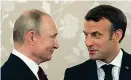  ??  ?? Osaka, 28 giugno Ultimo incontro Putin-macron