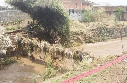  ?? DANY BÉJAR ?? Los cauces de ríos y arroyos necesitan limpiarse para evitar desbordami­entos.