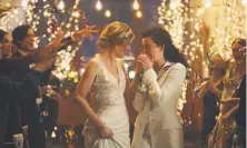  ?? Zola ?? The Hallmark Channel banned samesex marriage commercial­s, but has changed its stance amid protests.