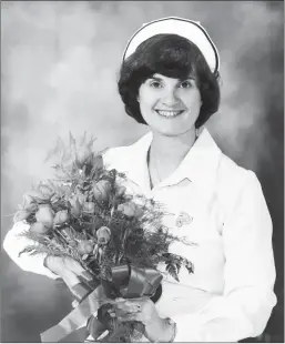  ?? Special to The Daily Courier ?? Sharon McKenna is her graduation photo from Okanagan College in 1978.