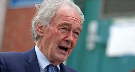  ?? MATT STONE / HERALD STAFF FILE ?? ‘THIS IS JUST THE BEGINNING’: U.S. Sen. Ed Markey says he’s sure the House of Representa­tives will pass the $1.9 trillion coronaviru­s relief package this week.