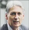  ??  ?? PHILIP HAMMOND: He will today announce money for new transport links in the North.