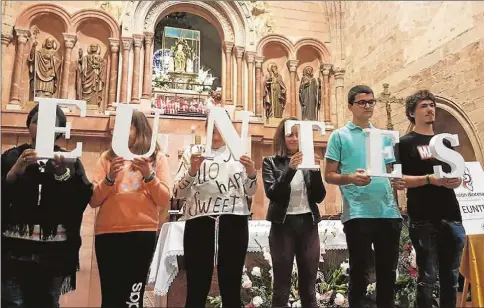  ?? Fotos: Diócesis de Calahorra y La Calzada- Logroño ?? Presentaci­ón del lema de la misión diocesana de la diócesis de La Calzada-Logroño