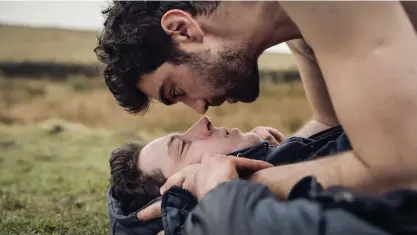  ?? FOTO: BRITISH FILM INSTITUTE ?? Alec Secăreanu och Josh O’Connor i God’s own country.