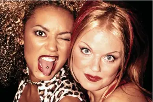  ??  ?? Don’t wannabe her lover: Geri (right) is said to deny a liaison with Mel B