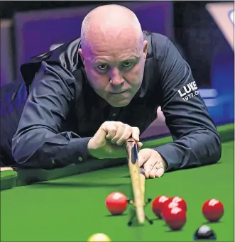  ?? ?? John Higgins will have his eyes on the prize in Edinburgh this week