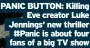  ?? Fans of a big TV show ?? PANIC BUTTON: Killing
Eve creator Luke Jennings‘ new thriller
#Panic is about four