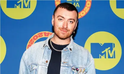  ??  ?? ‘Music for me has been about unificatio­n,’ said Sam Smith in a statement. Photograph: Madison Phipps/Getty Images for MTV