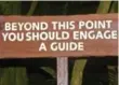  ??  ?? Malaysia’s tourism office highly recommends bringing a profession­al guide during a trek in Taman Negara. But going on your own can be more exhilarati­ng.