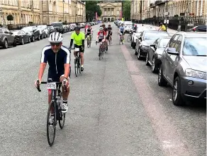  ?? Pic: Andrew Hobbs ?? Riders during a past Bike Bath event