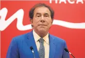  ??  ?? WINNING LESS: Billionair­e Steve Wynn, chairman and chief executive officer of Wynn Resorts.