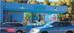  ?? ADRIANA HELDIZ U-T ?? The Cookies marijuana dispensary in San Diego, as seen Thursday. Santee will now allow marijuana shops to do business.