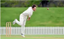  ?? GETTY IMAGES ?? Matt Henry bowls for Canterbury at Hagley Oval in October but looks unlikely to be unleashed against Sri Lanka on his home turf next week.