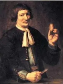  ??  ?? This Dutch blacksmith, Jan de Doot, removed his own bladder stone