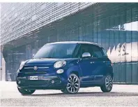  ?? FOTO: HERSTELLER ?? Der Fiat 500L Mirror ist keine klassische Familienku­tsche, sondern ein Wagen mit reichlich Pep.