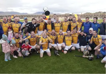  ??  ?? The Calry/ St. Joseph’s side who won the Sligo Hurling Championsh­ip this year.