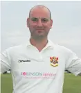  ??  ?? Champion skipper: Andy Britton