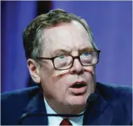  ?? – Reuters ?? Robert Lighthizer