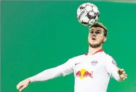  ?? FOTO: EFE ?? Werner, hoy ante el Dortmund Último partido del delantero en el Red Bull Arena