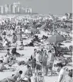  ?? Miami Herald ?? Spring Break 2020 in Miami Beach at the beginning of the coronaviru­s pandemic.