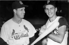  ?? Post-Gazette archive ?? Western Pennsylvan­ia has produced a hall of fame’s worth of great athletes, including Stan Musial, left. Of them all, Joe Gordon ranks Dick Groat, right, the greatest.