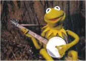  ?? DISNEY ?? Kermit the Frog in 1979’s “The Muppet Movie” is a character who originated on TV’s “Sesame Street.”