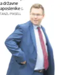  ?? G. STANZL/PIXSELL ?? Ministar rada ima dobre vijesti za državne zaposlenik­e