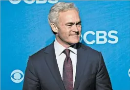  ?? CHARLES SYKES/INVISION VIA AP ?? Former anchor Scott Pelley lost his job when ratings for the “CBS Evening News” declined last season. Network nightly news shows haven’t gotten a Trump bounce.