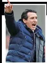  ?? GETTY IMAGES ?? Pointed: Emery