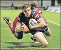  ??  ?? TON UP: Percival scores try on 100th Saints outing