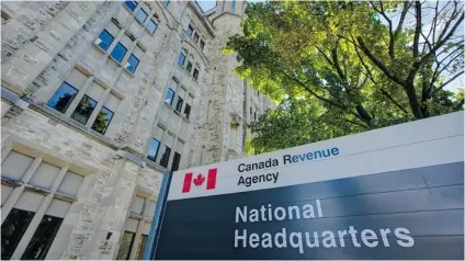  ?? CHRIS MIKULA/ POSTMEDIA NEWS FILES ?? The Canadian Revenue Agency is scrambling to fix security loopholes discovered in their online services. Many government and consumer websites were shut down around the world upon discovery of a malicious bug that makes websites vulnerable to hackers.