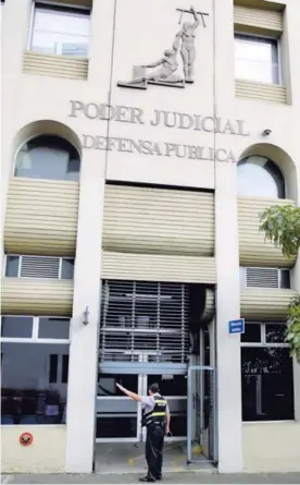  ?? GRACIELA SOLÍS ?? La Dirección Jurídica del Poder Judicial se ubica en el quinto piso del edificio que también ocupa la Defensa Pública.