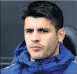  ??  ?? BAIT: Chelsea’s Alvaro Morata