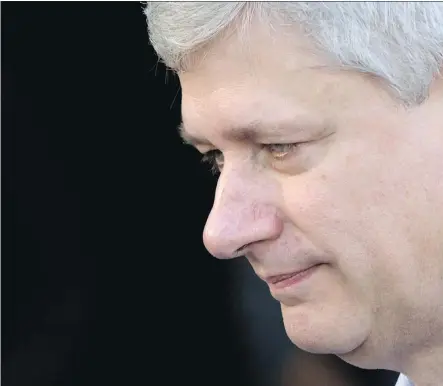  ?? DARRYL DYCK/ THE CANADIAN PRESS ?? Conservati­ve Leader Stephen Harper was far from perfect, but didn’t deserve the “visceral loathing” he received from some, writes Christie Blatchford. His chief sin “was that he didn’t believe in all those things that make so many Canadian hearts beat...