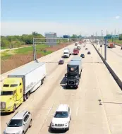  ?? CAROLE CARLSON/POST-TRIBUNE ?? Federal money for local road projects and highway safety projects on the Borman Expressway in the in Lake County could increase 32% with the new infrastruc­ture bill, a NIRPC official said.