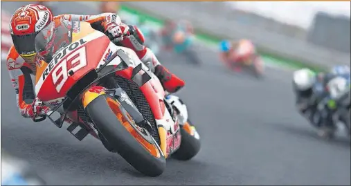  ??  ?? MotoGP 20 es el simulador de motos más realista y completo que ha creado la compañía italiana Milestone.