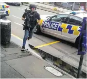  ??  ?? Polizeiein­satz im sonst friedliche­n Christchur­ch